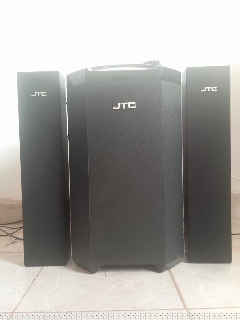 JTC 801 Pro USB AUX Cable input Bluetooth mode Radio FM mode Remote control  Treble, Echo, Bass adju